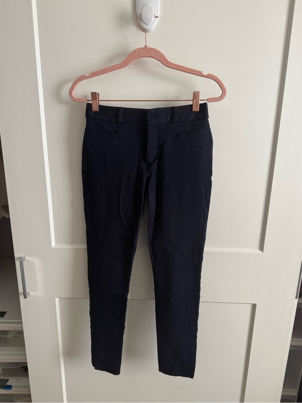 Banana Republic Navy Slim Dress Pants